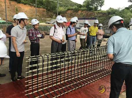 广东省公路学会组织在惠州盐洲大桥改造工程“新型复合玻璃纤维筋”应用施工现场开展技术观摩交流 沥青网，sinoasphalt.com