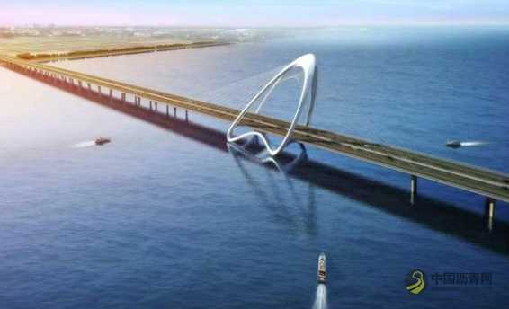 南京环湖线花山大桥顺利完成沥青摊铺 沥青网，sinoasphalt.com